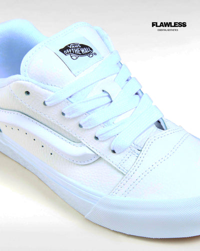 Vans Knu Skool suede "All White"
