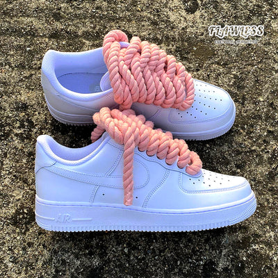 Nike Air Force 1 Rope Laces "Pastel Pink"