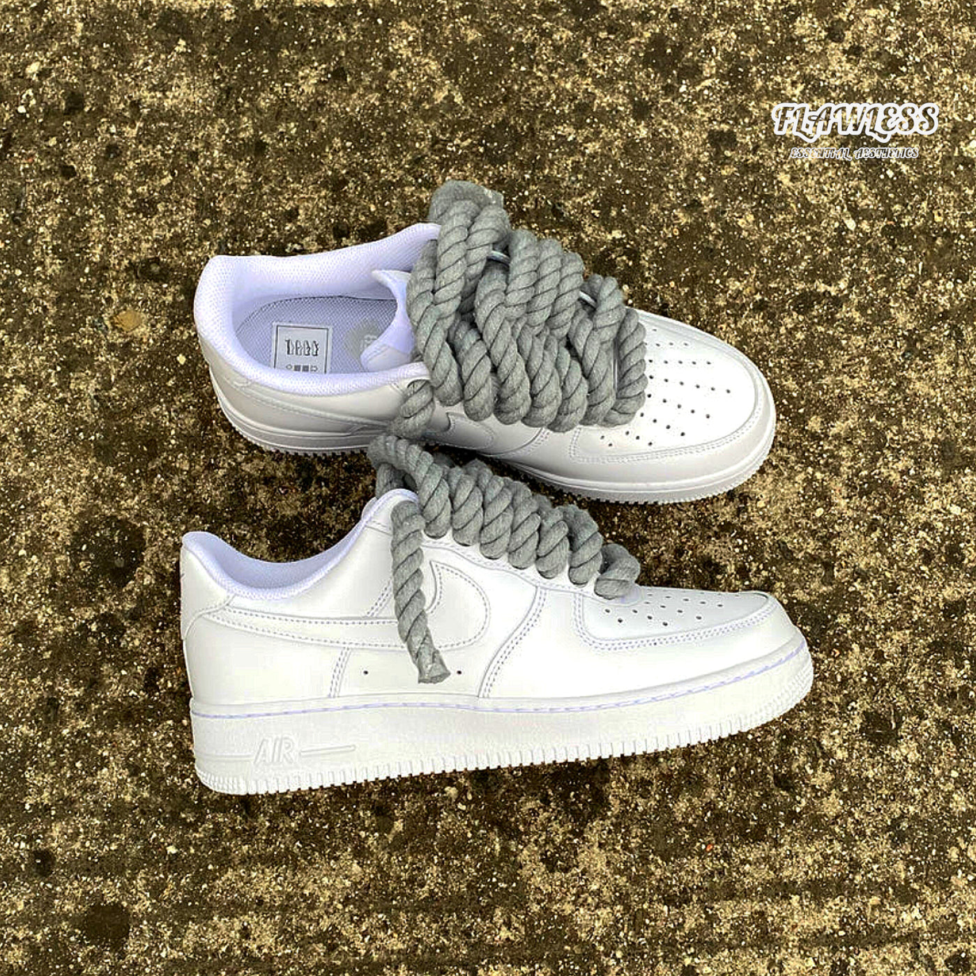 Nike Air Force 1 Rope Laces "Grey"