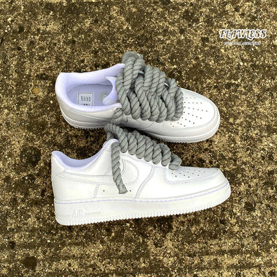 Nike Air Force 1 Rope Laces "Grey"