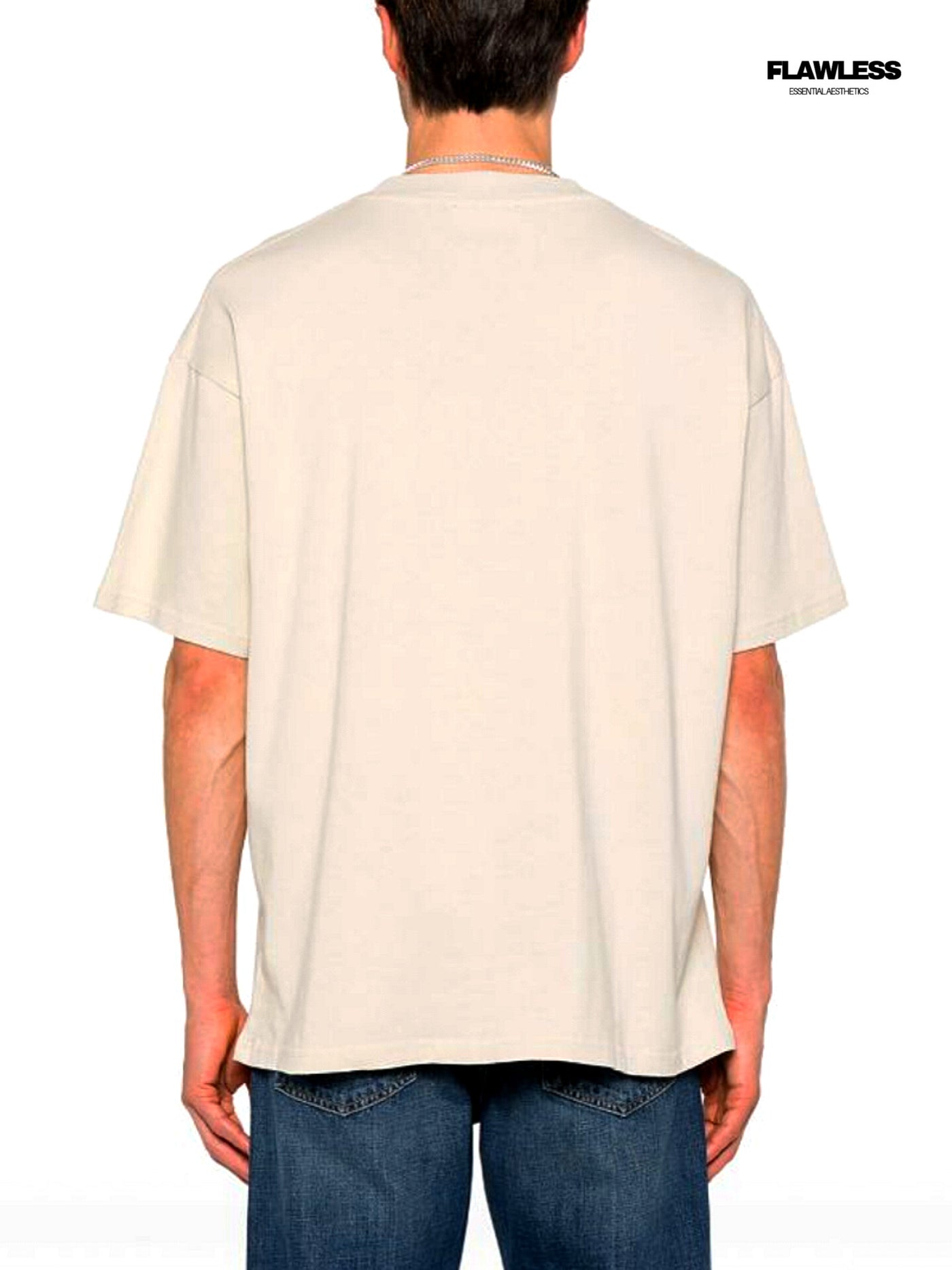 Represent Thoroughbred cotton T-shirt "Cream"