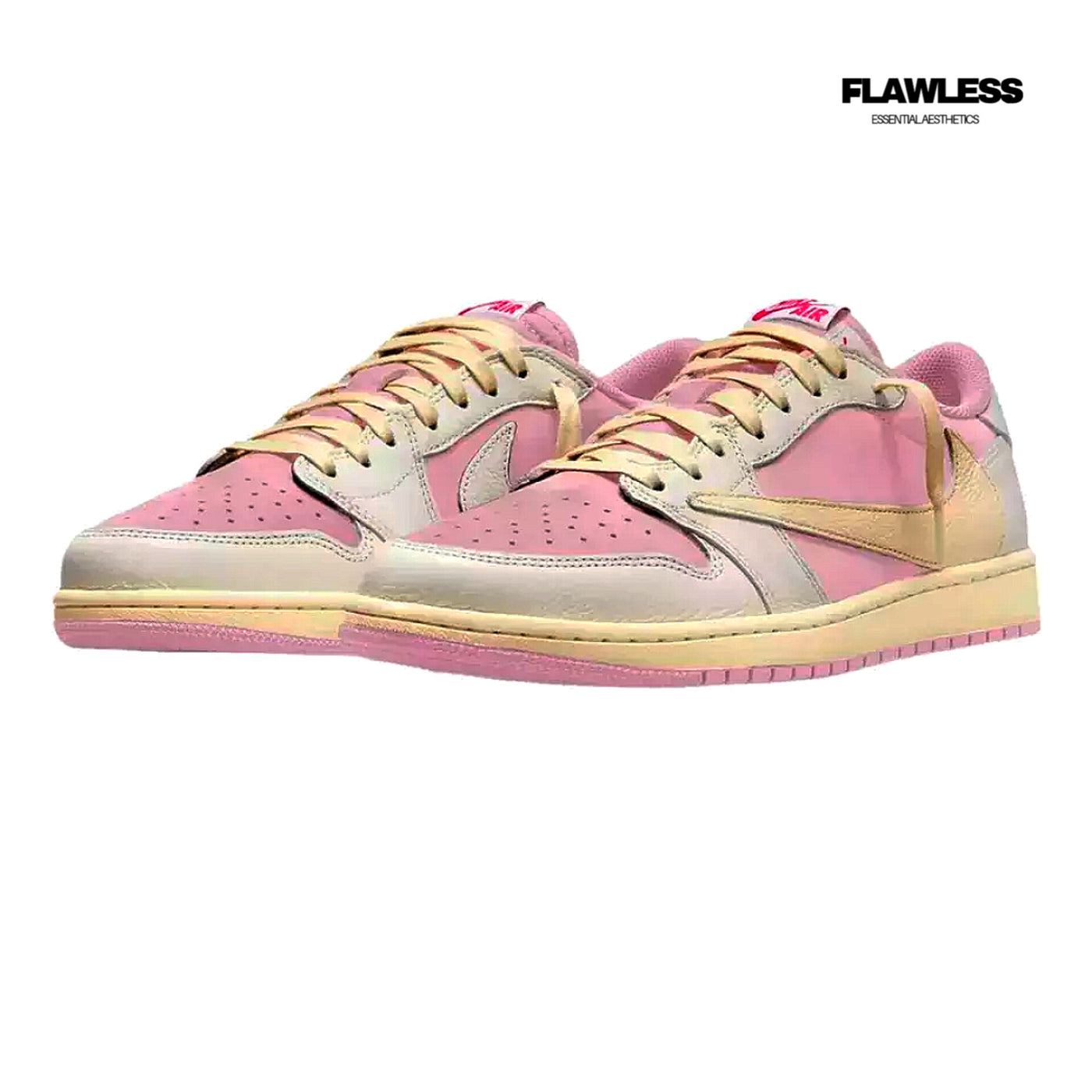 Jordan x Travis Scott Air Jordan 1 Low  "Shy Pink"