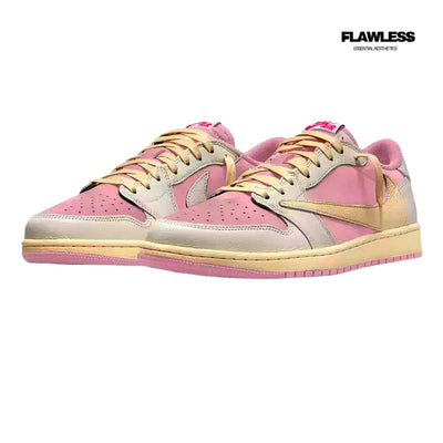 Jordan x Travis Scott Air Jordan 1 Low  "Shy Pink"
