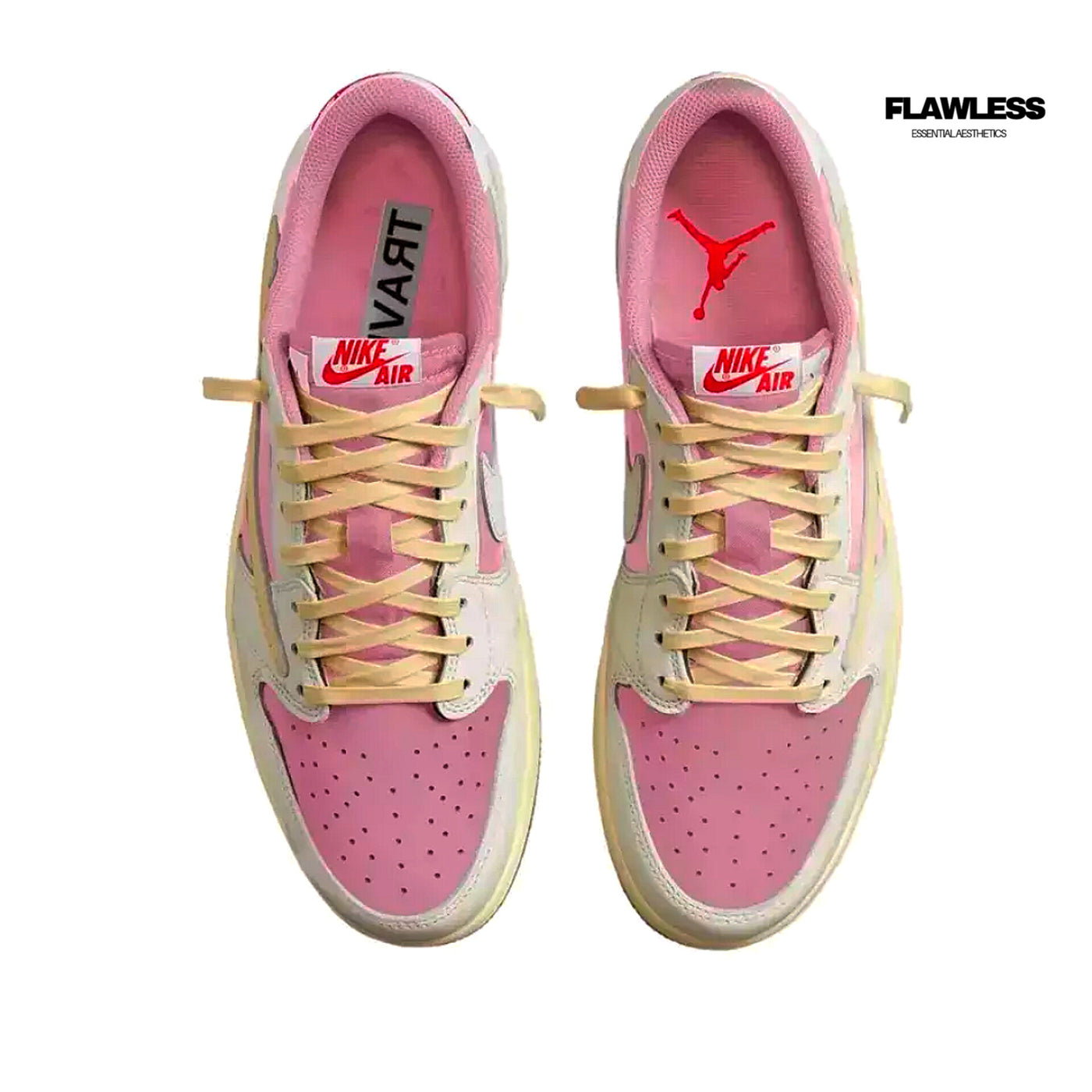 Jordan x Travis Scott Air Jordan 1 Low  "Shy Pink"