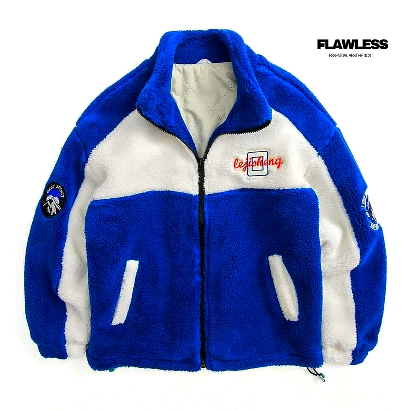 Winter Fluffy Jacket "Blue"