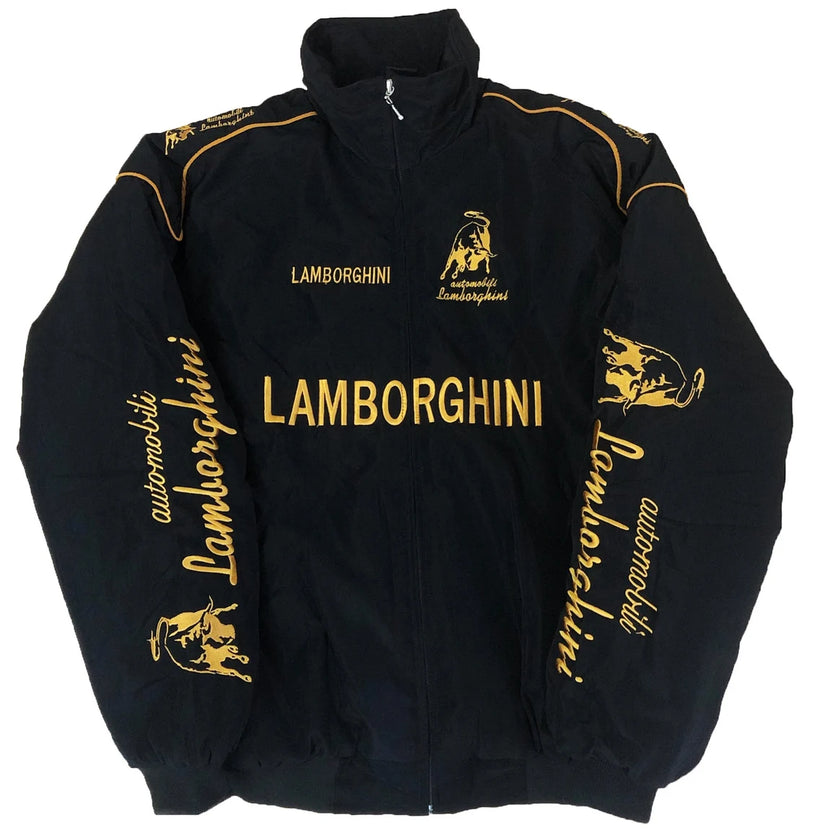 Lamborghini F1 Vintage Racing Jacket "Black"