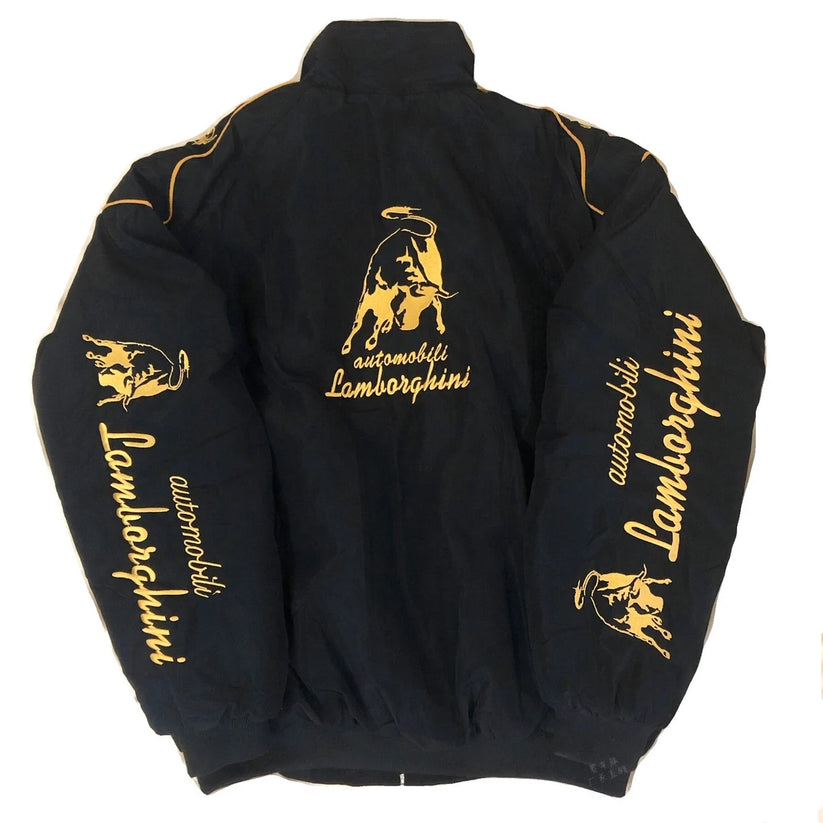 Lamborghini F1 Vintage Racing Jacket "Black"