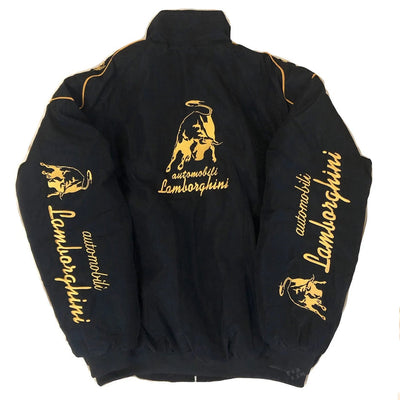 Lamborghini F1 Vintage Racing Jacket "Black"