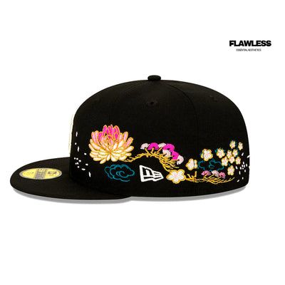 Boston Red Sox 59FIFTY Cherry Blossom Black Cap