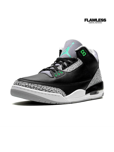 Air Jordan Retro 3 "Green Glow"