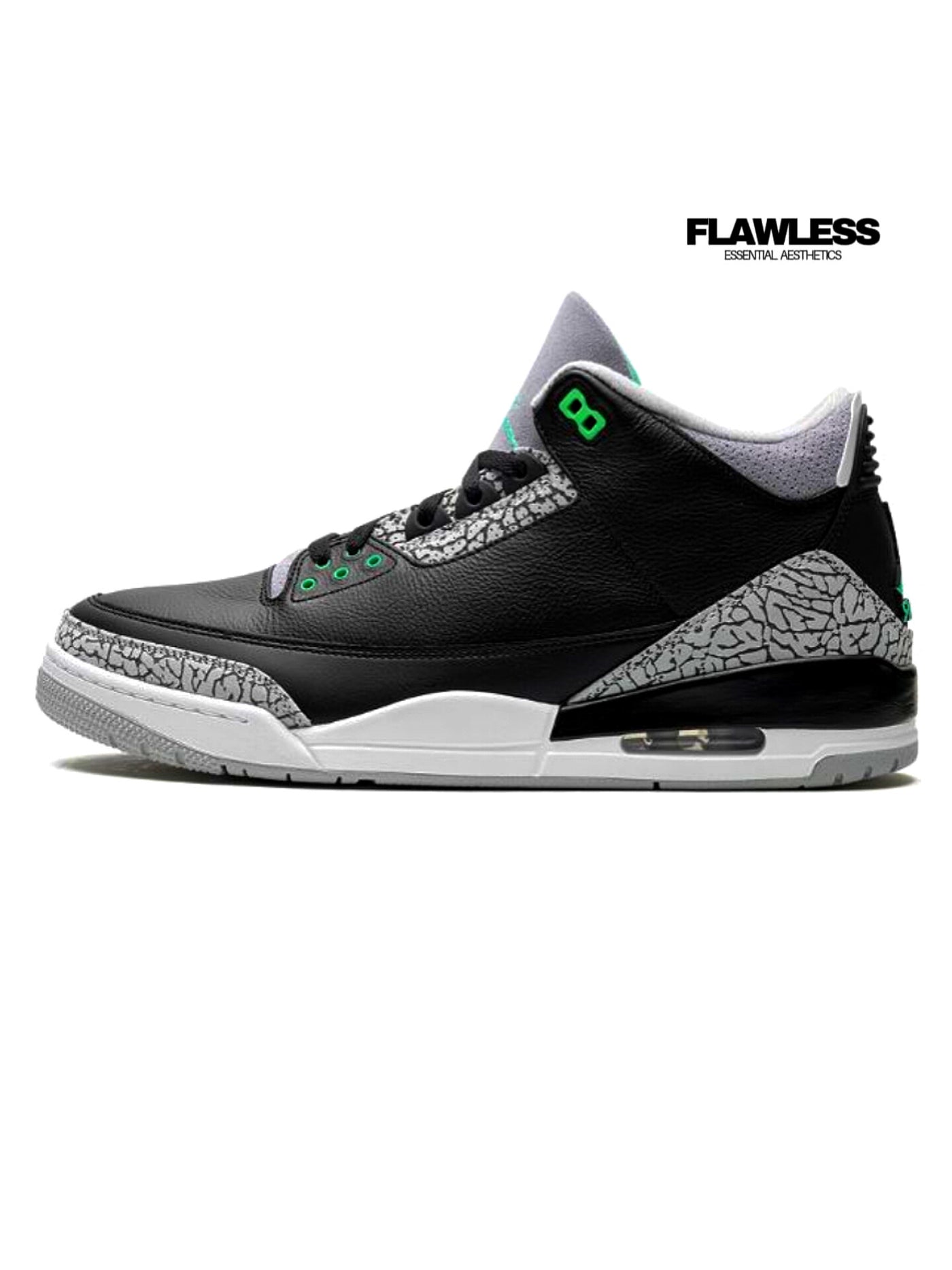 Air Jordan Retro 3 "Green Glow"