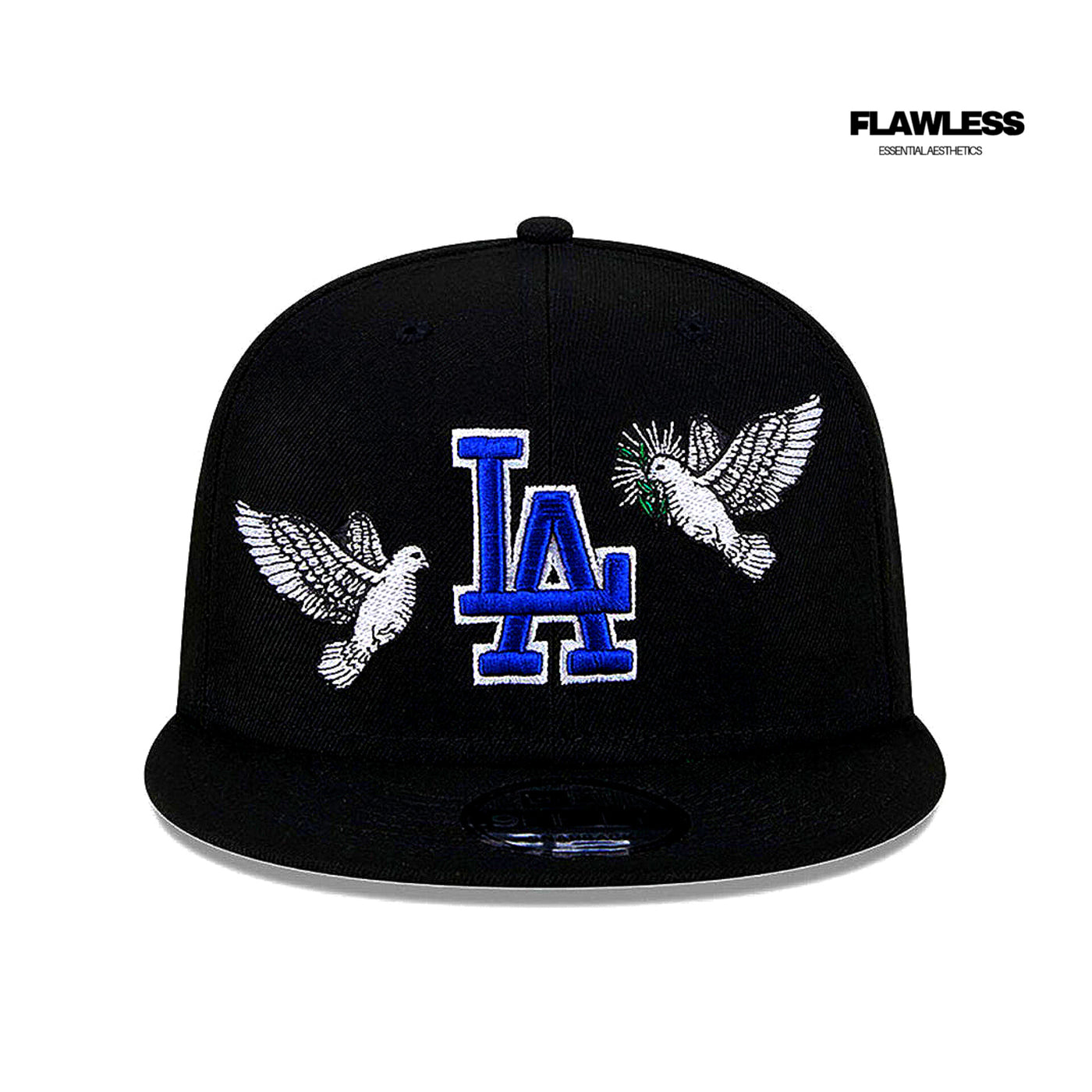 Black LA Yankees Green Bottom Peace New Era 9FIFTY Snapback