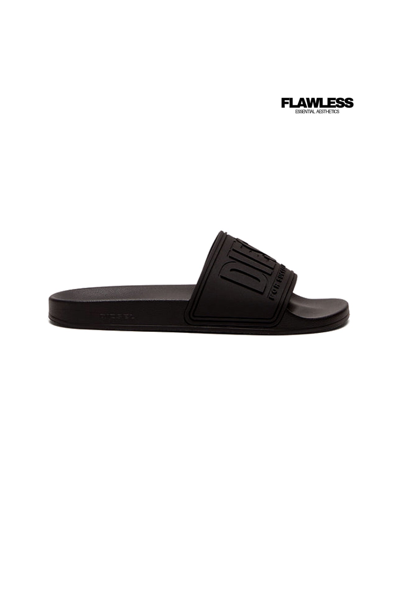 Diesel Sa-Mayemi-Pool slides with 3D Logo "All Black"