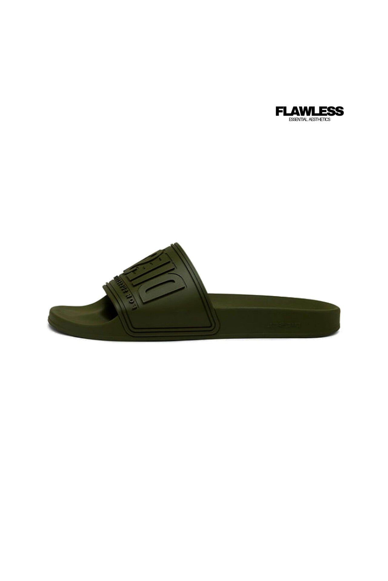 Diesel Sa-Mayemi-Pool slides with 3D Logo "Army Green"