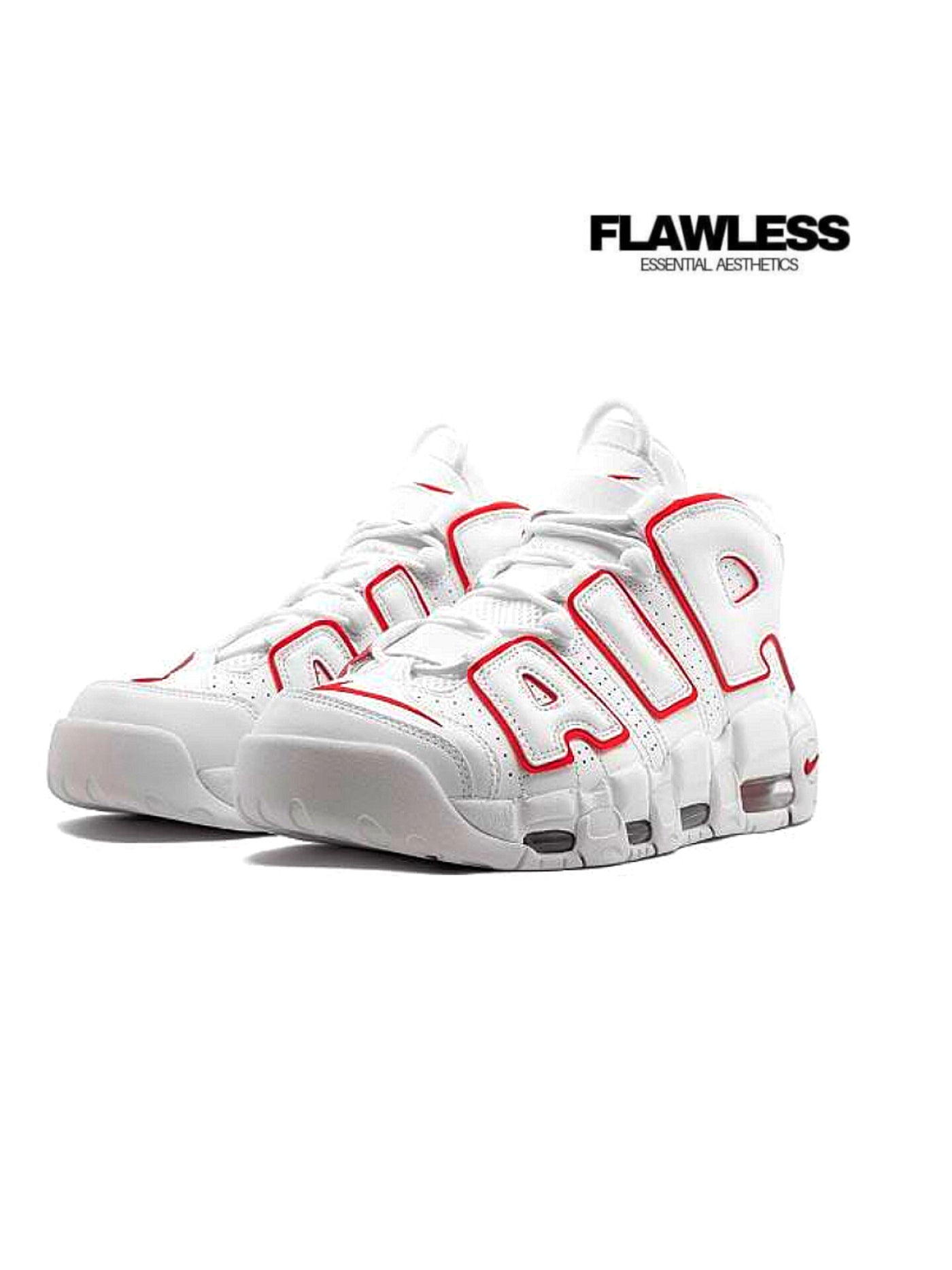 Nike Air More Uptempo '96 "White/Varsity Red/White"