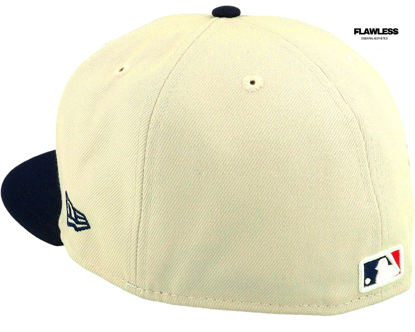 Mlb24 July4 59FIFTY Stone/Navy Fitted - New Era