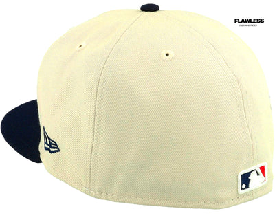 Mlb24 July4 59FIFTY Stone/Navy Fitted - New Era
