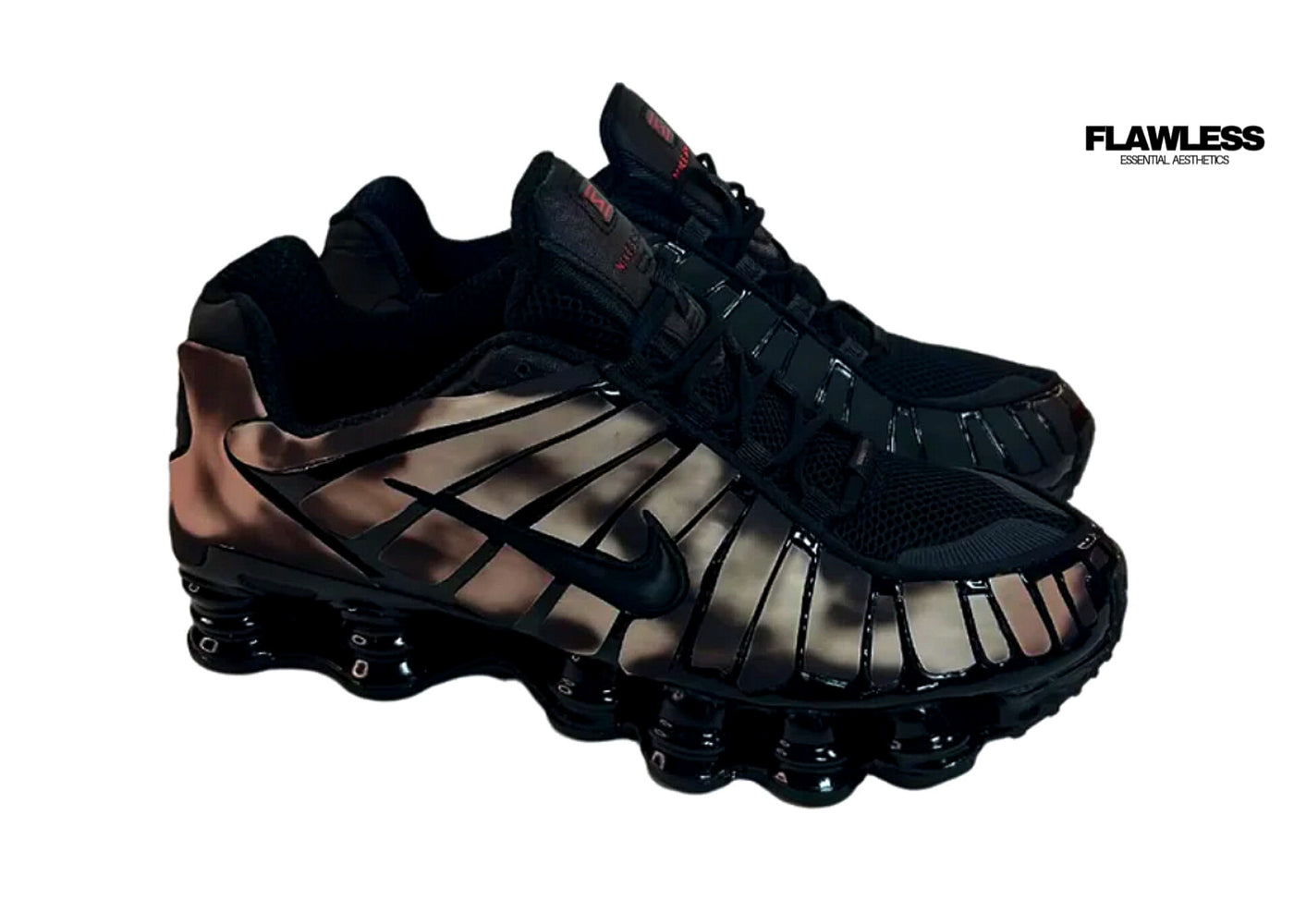 Nike shox thermoactive “white”