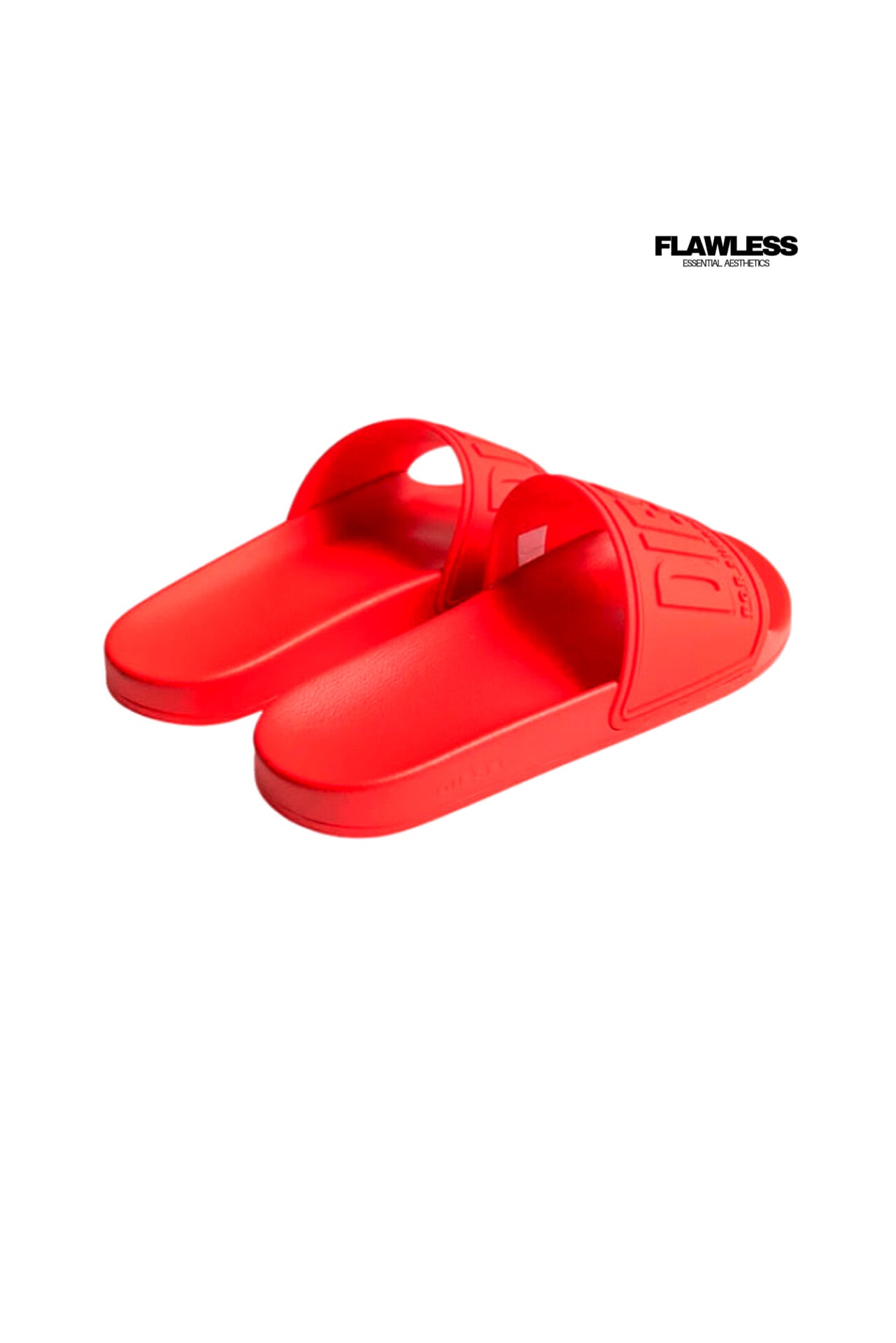 Diesel Sa-Mayemi-Pool slides with 3D Logo "All Red"