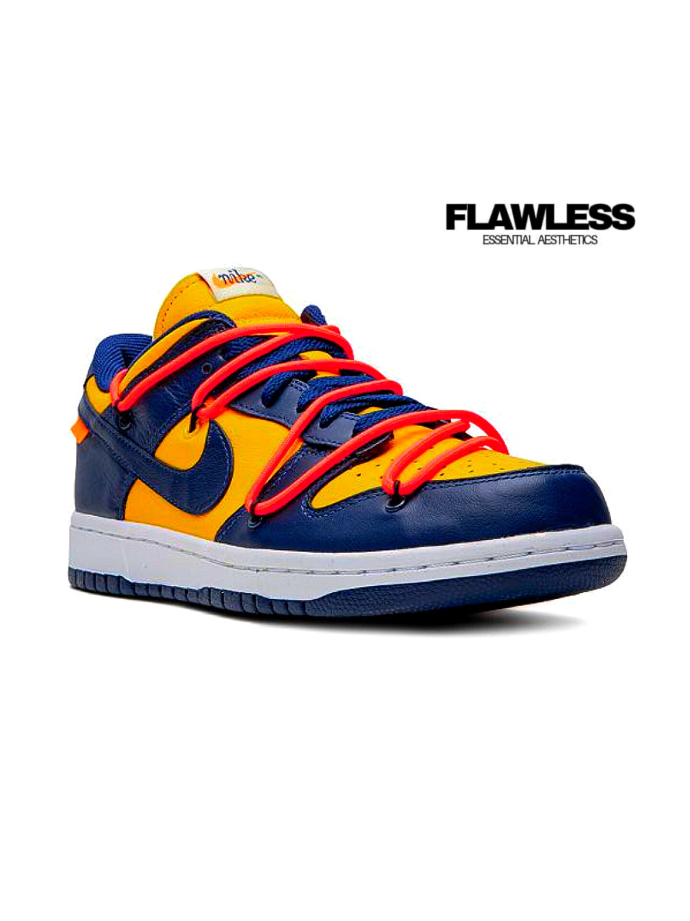 Nike X Off-White Dunk Low "University Gold"