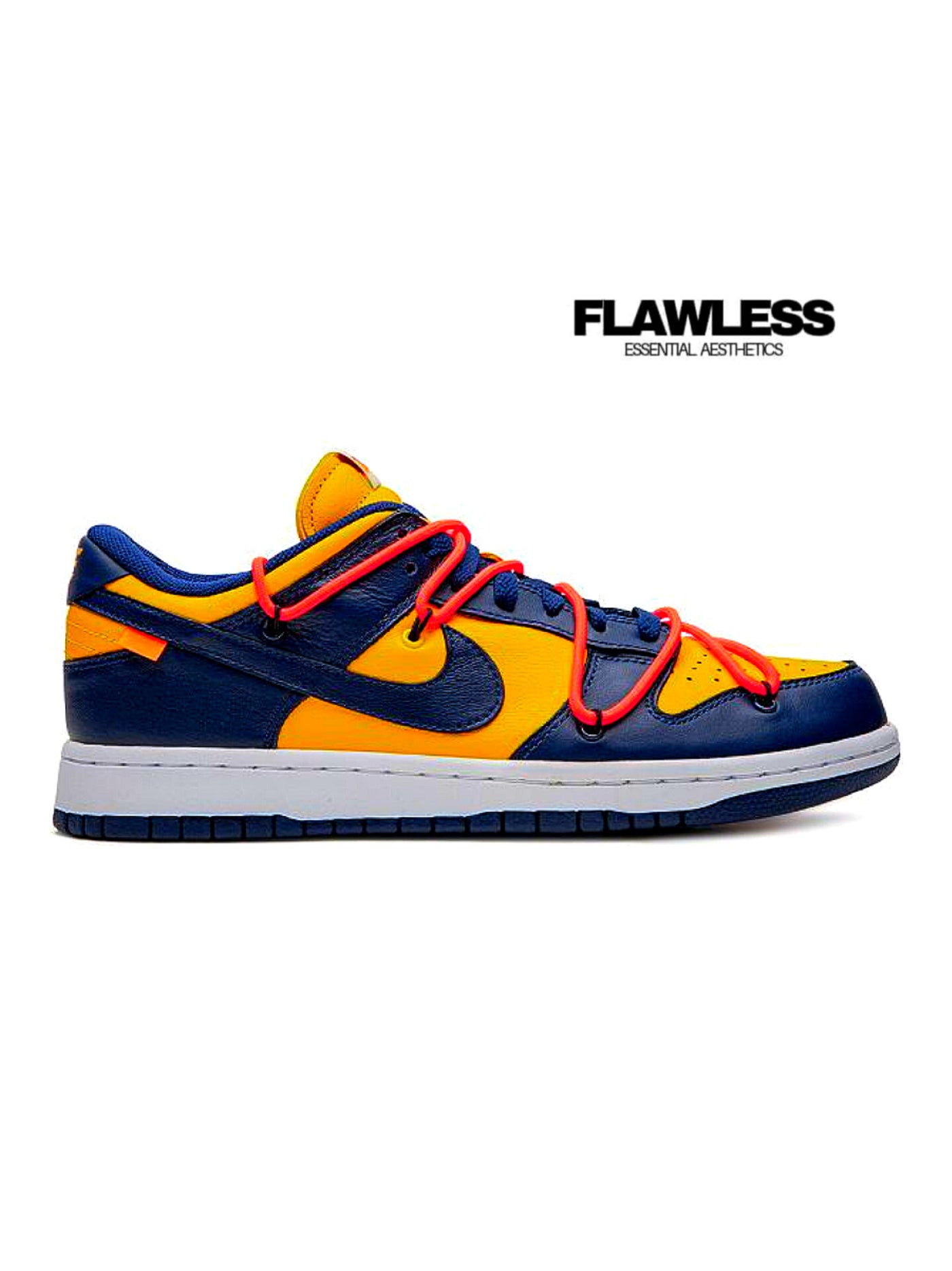 Nike X Off-White Dunk Low "University Gold"