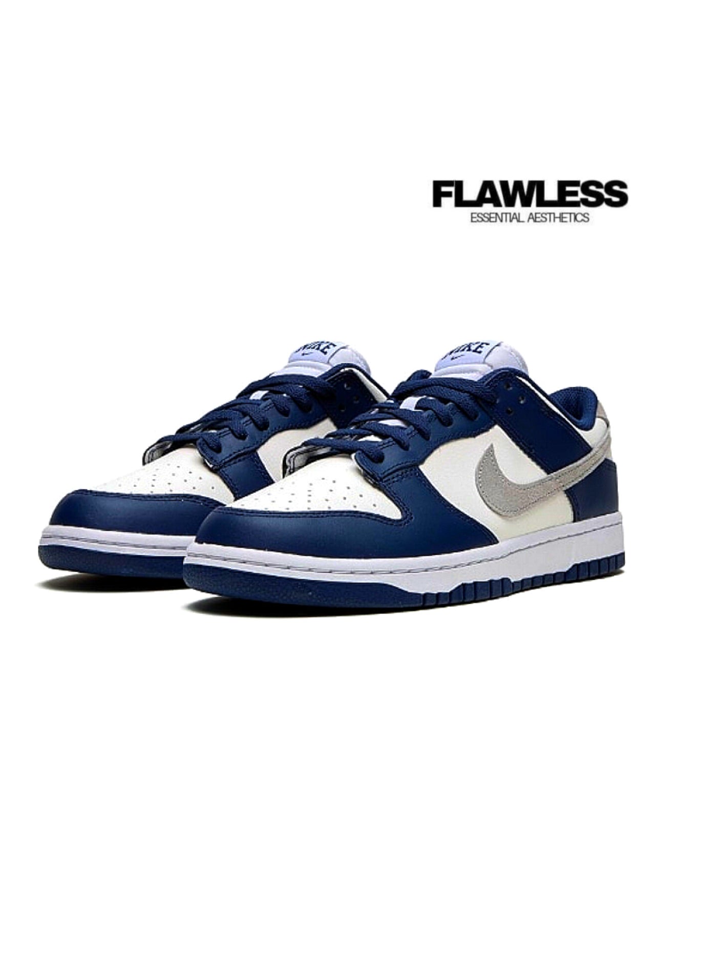 Nike Dunk Low "Midnight Navy/Lt Smoke Grey"