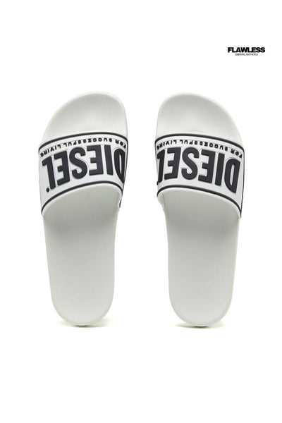Diesel Sa-Mayemi-Pool slides with 3D Logo "White"