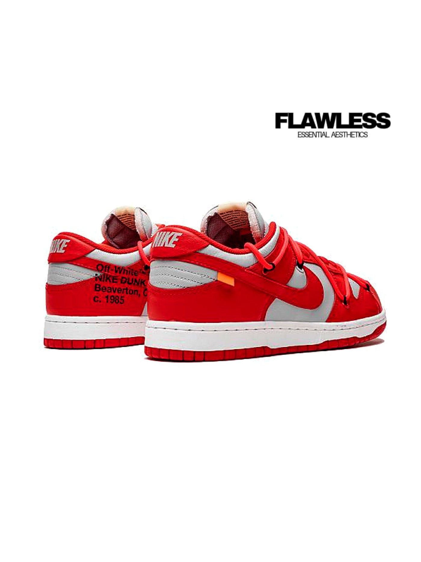 Nike X Off-White Dunk Low "University Red"