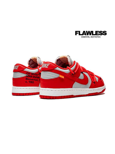 Nike X Off-White Dunk Low "University Red"