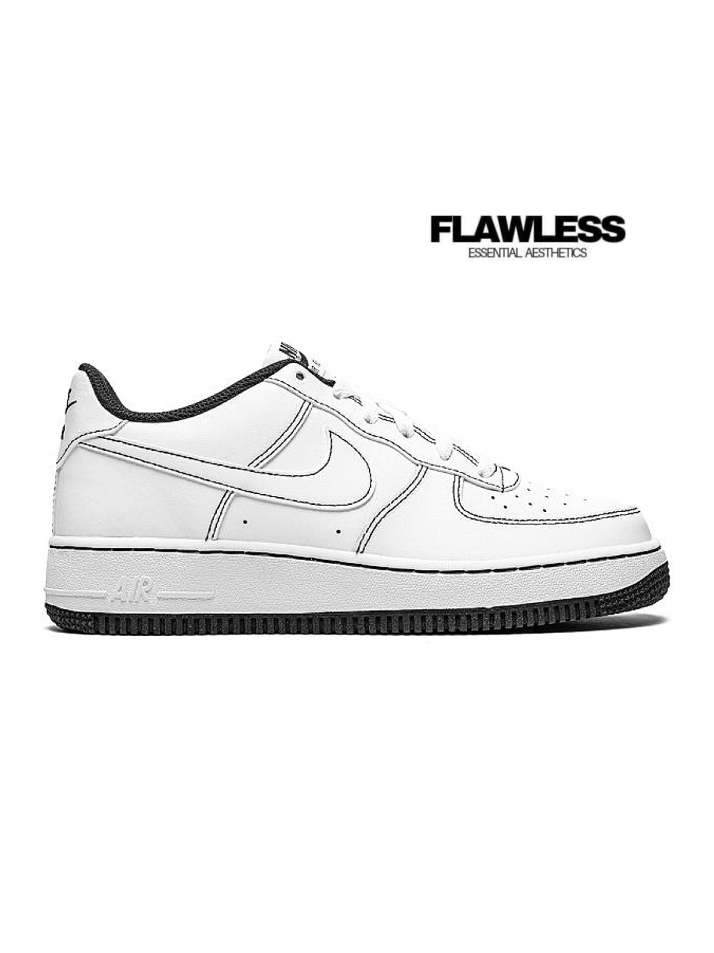 Nike Air Force 1 Low '07 "Contrast Stitching - White/Black"