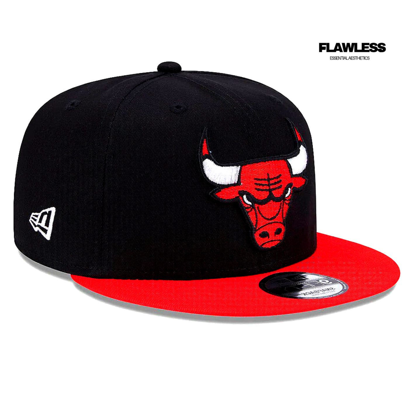 Chicago Bulls 9FIFTY Contrast Side Patch Black/Red Cap