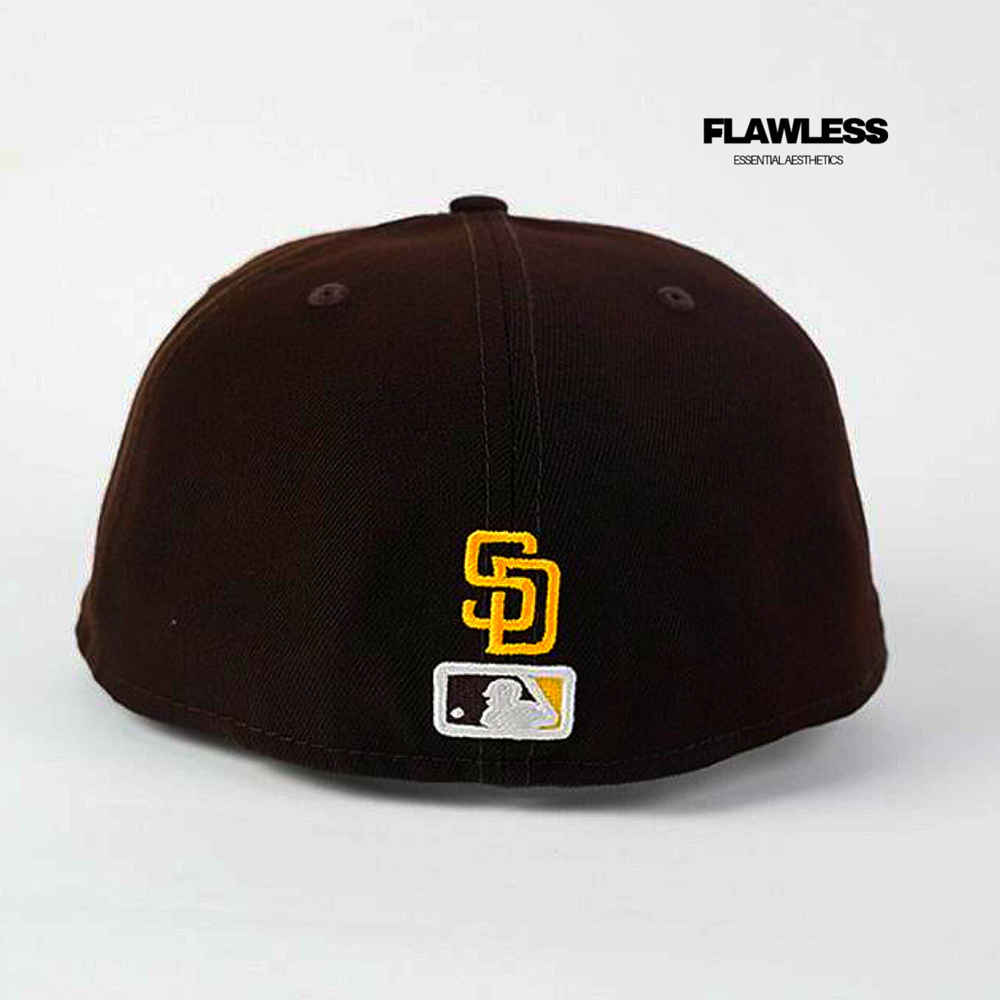 NEW Brown World Series Bloom Patch 59Fifty Fitted Cap