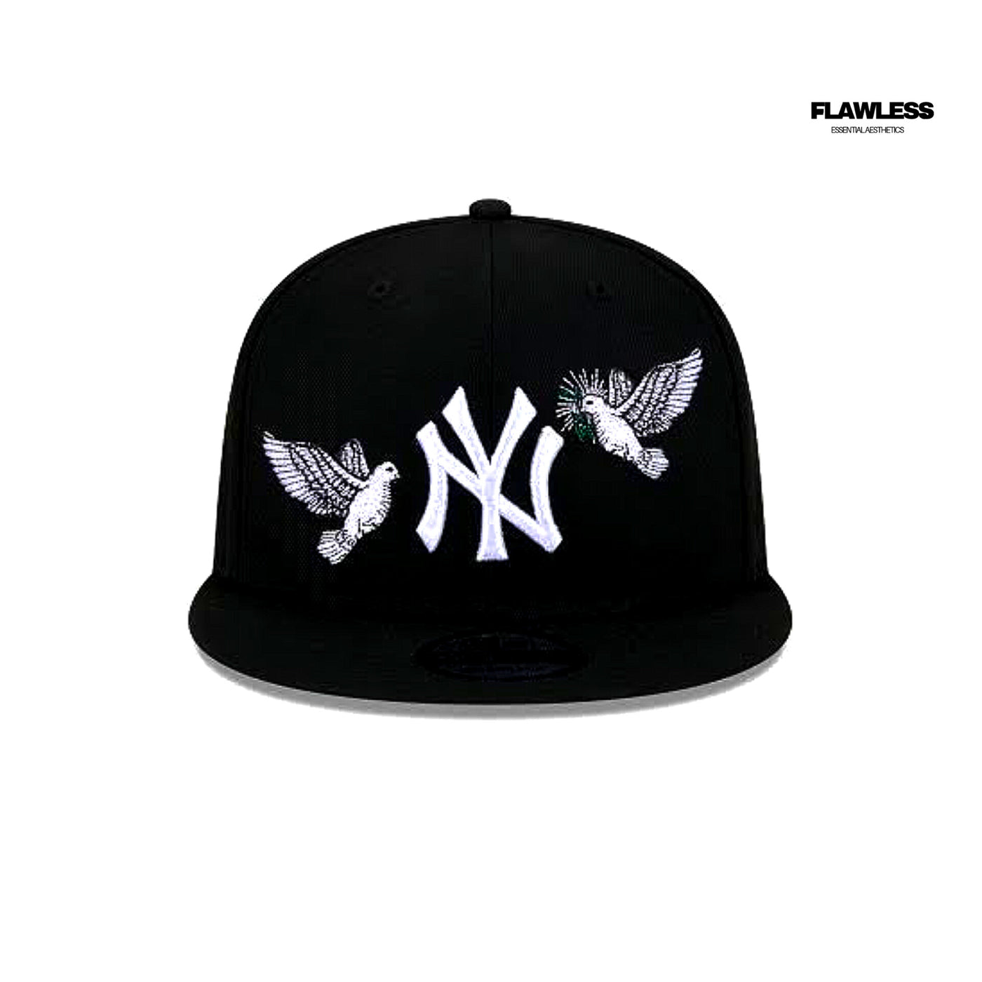 Black New York Yankees Green Bottom Peace New Era 9FIFTY Snapback