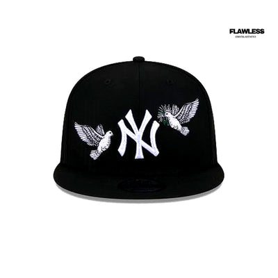 Black New York Yankees Green Bottom Peace New Era 9FIFTY Snapback