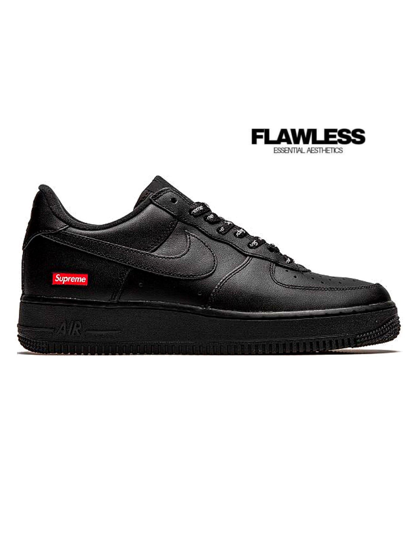 Nike
x Supreme Air Force 1 Low "Mini Box Logo Black"