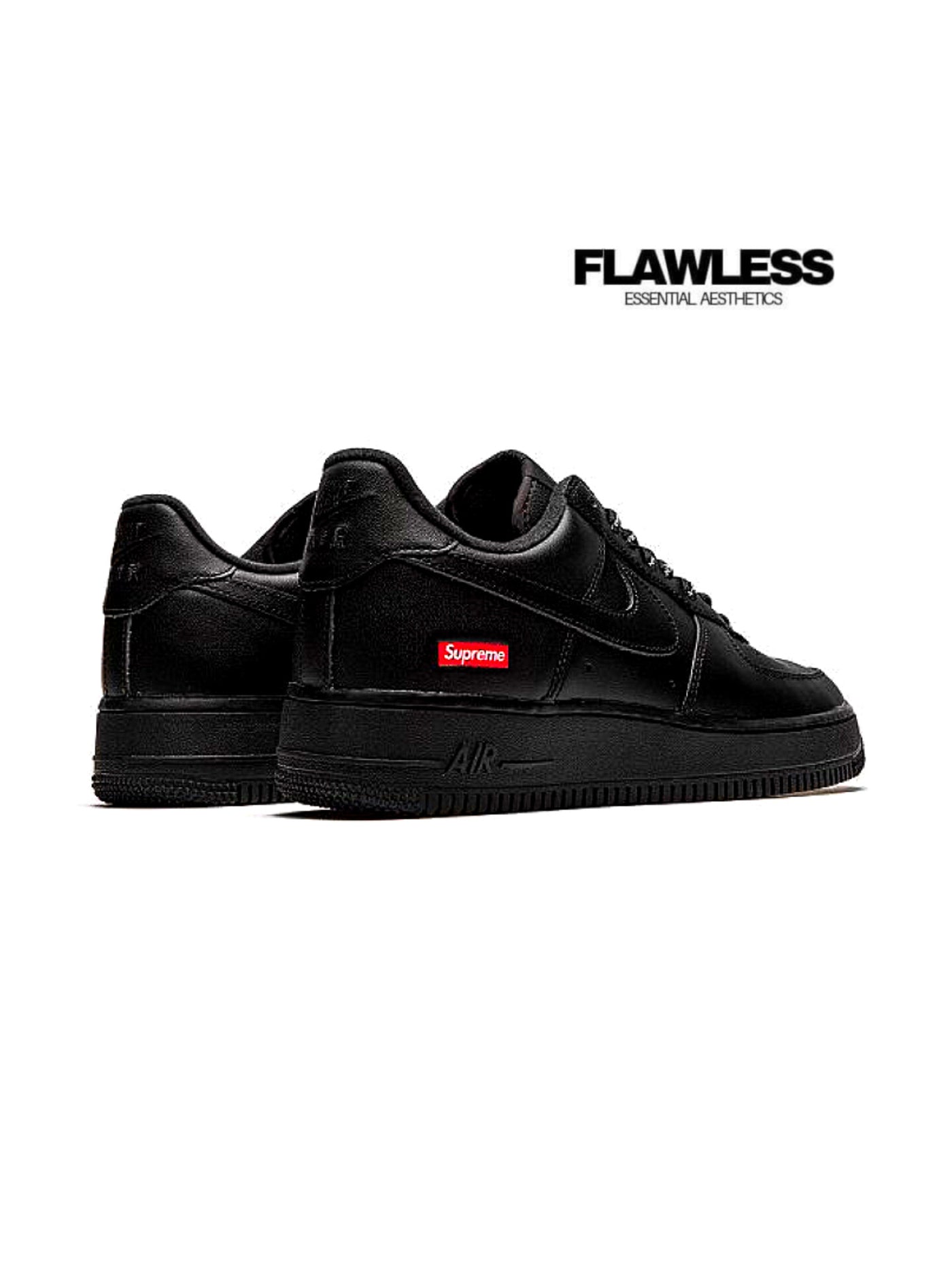 Nike
x Supreme Air Force 1 Low "Mini Box Logo Black"