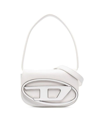 Diesel 1DR leather crossbody bag "White"