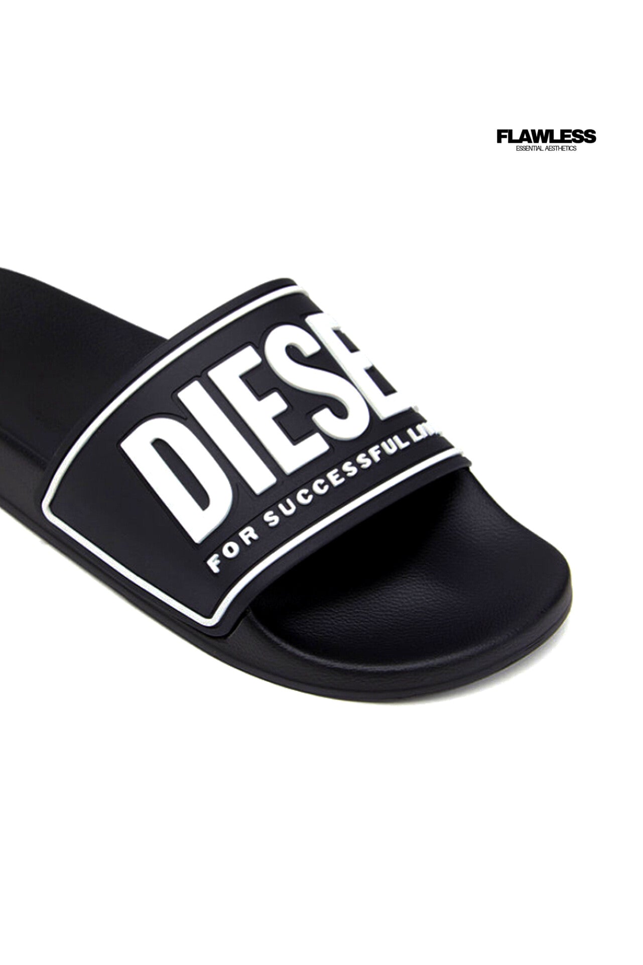 Diesel Sa-Mayemi-Pool slides with 3D Logo "Black"