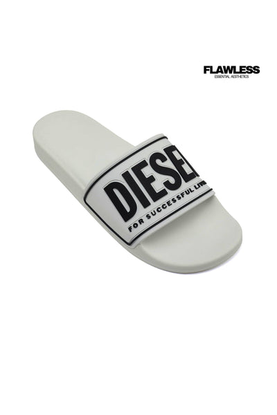 Diesel Sa-Mayemi-Pool slides with 3D Logo "White"