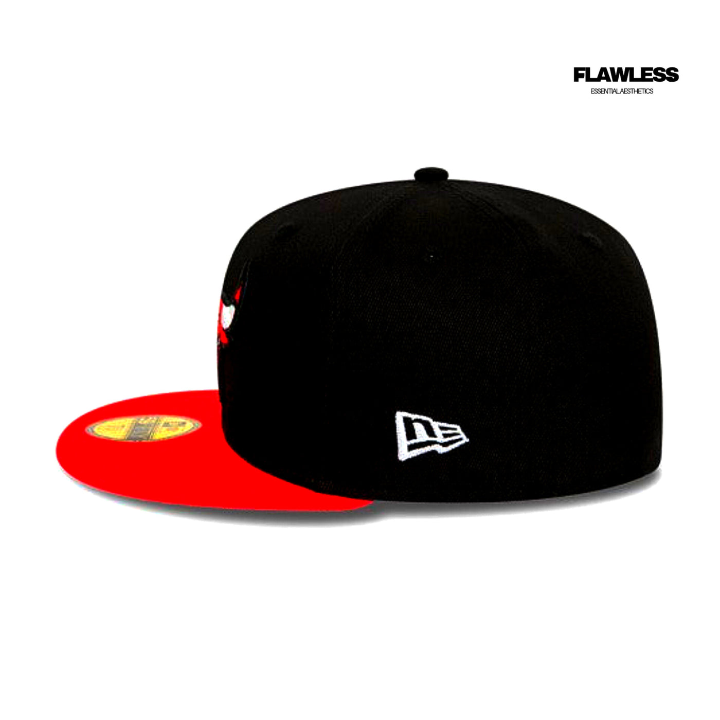Chicago Bulls 9FIFTY Contrast Side Patch Black/Red Cap