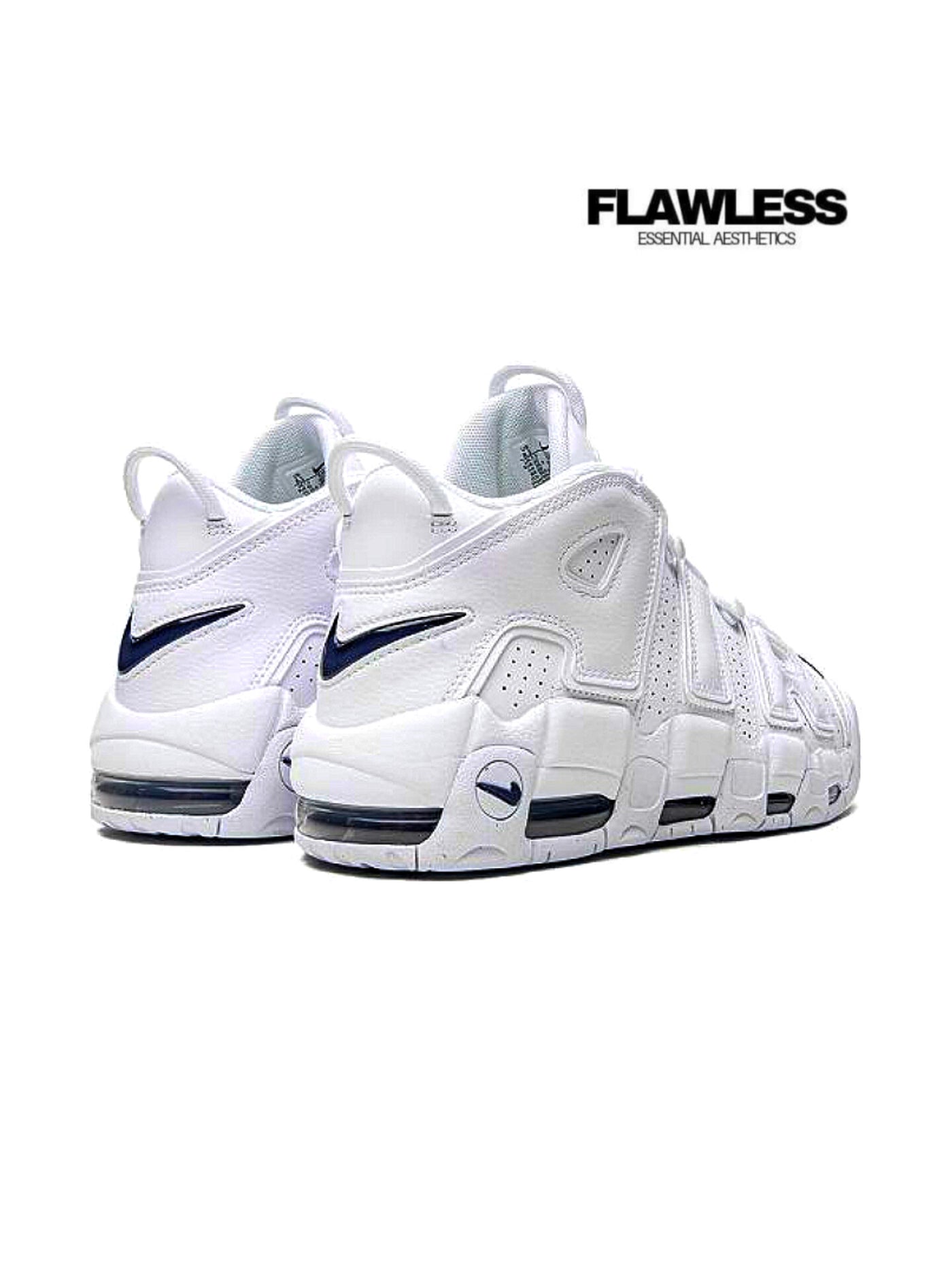 Nike Air More Uptempo "White/Midnight Navy"