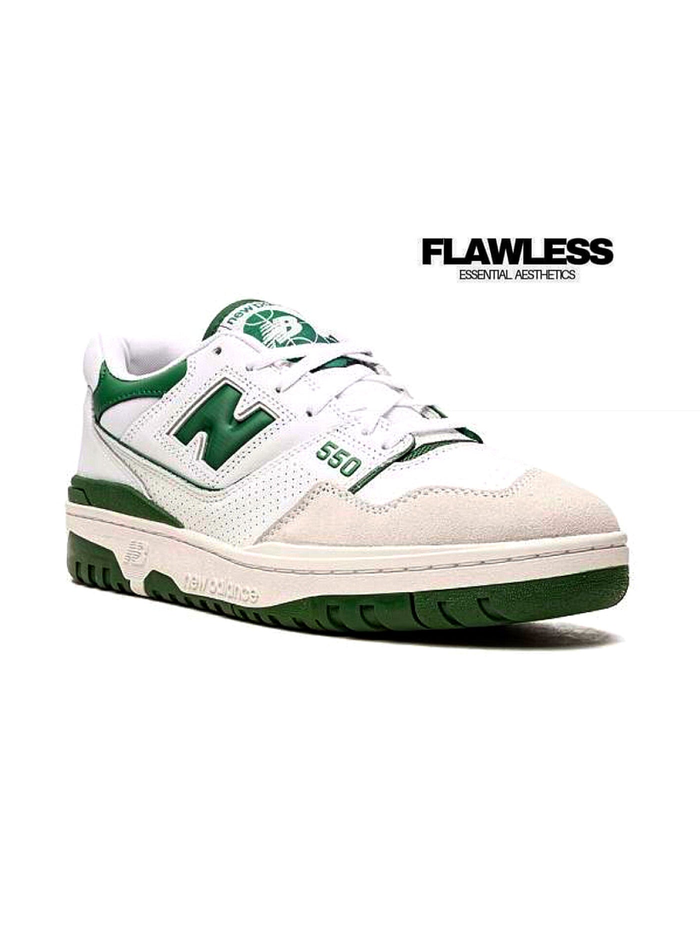 New Balance 550 "White/Team Forest Green"