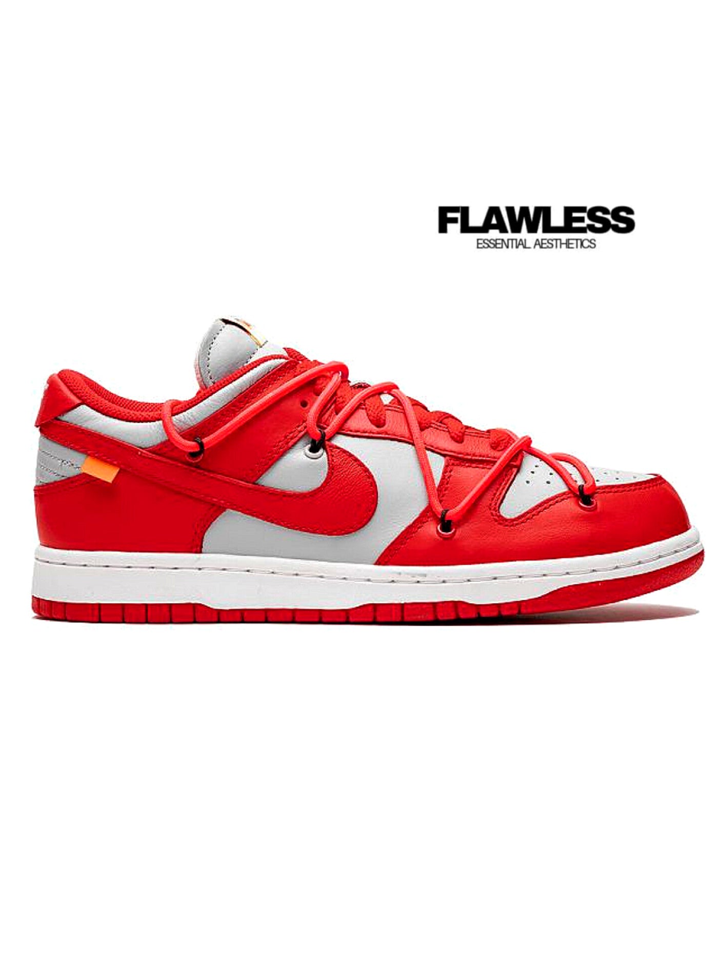 Nike X Off-White Dunk Low "University Red"