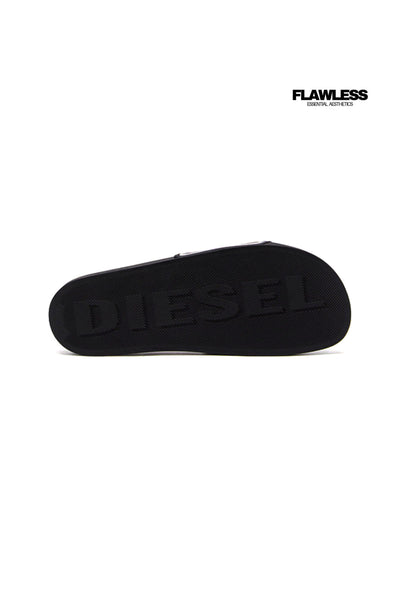 Diesel Sa-Mayemi-Pool slides with 3D Logo "Black"