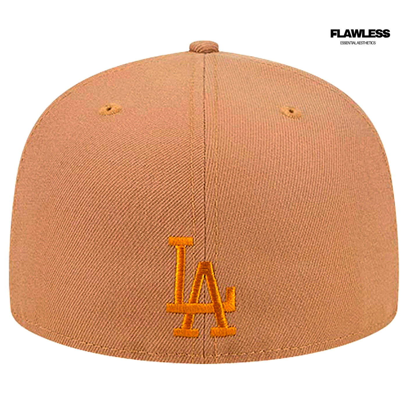 Dodgers New Era Khaki Rose Garden 59FIFTY Fitted Hat
