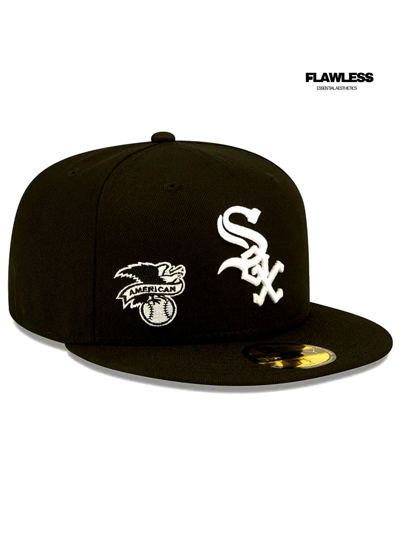 New Era Black Chicago White Sox Identity 59FIFTY Fitted Hat