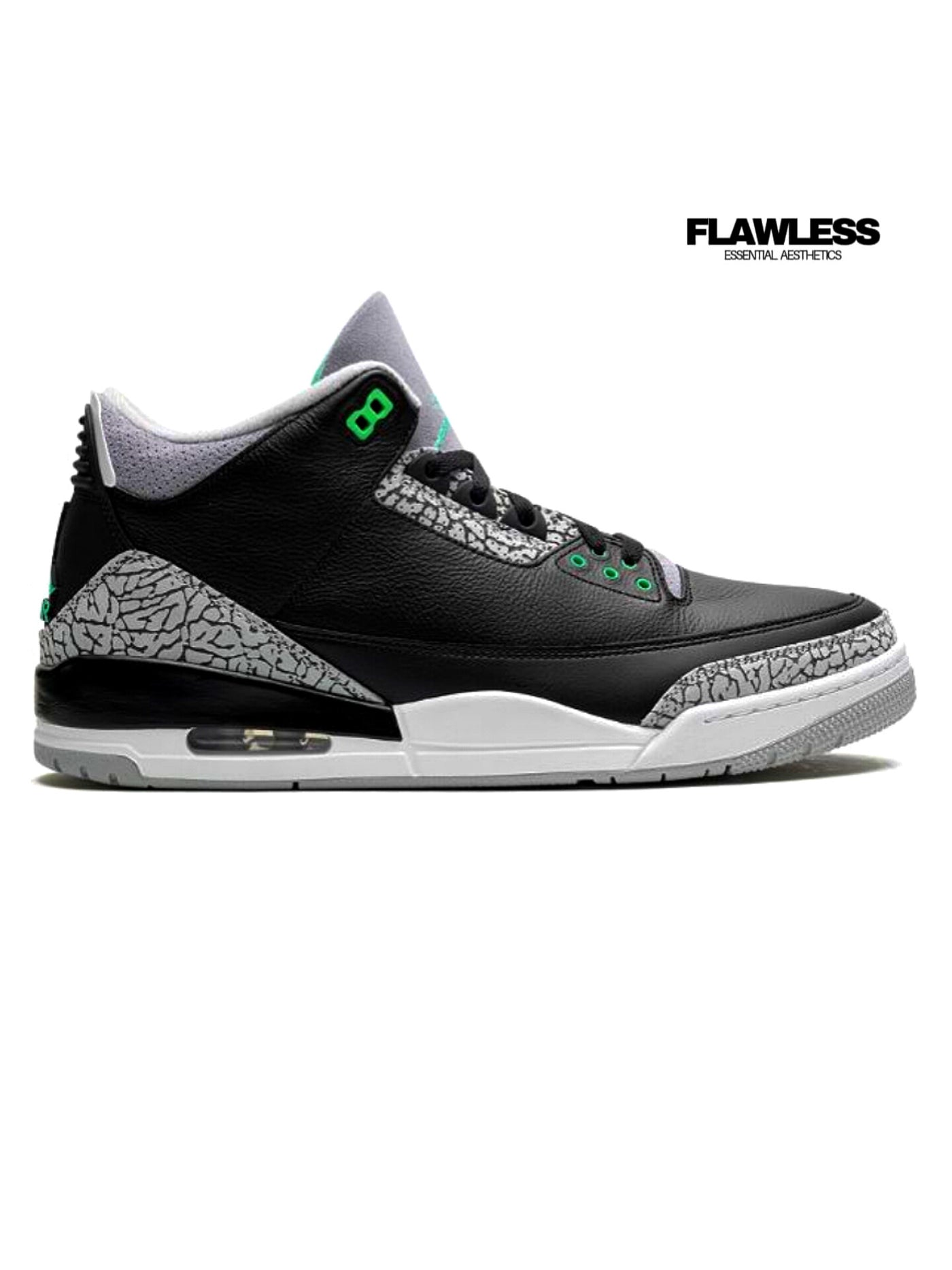 Air Jordan Retro 3 "Green Glow"