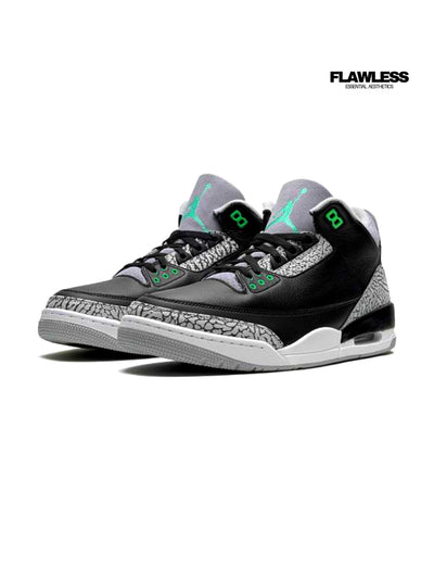 Air Jordan Retro 3 "Green Glow"