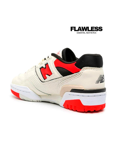 New Balance 550 logo-embossed low-top leather
