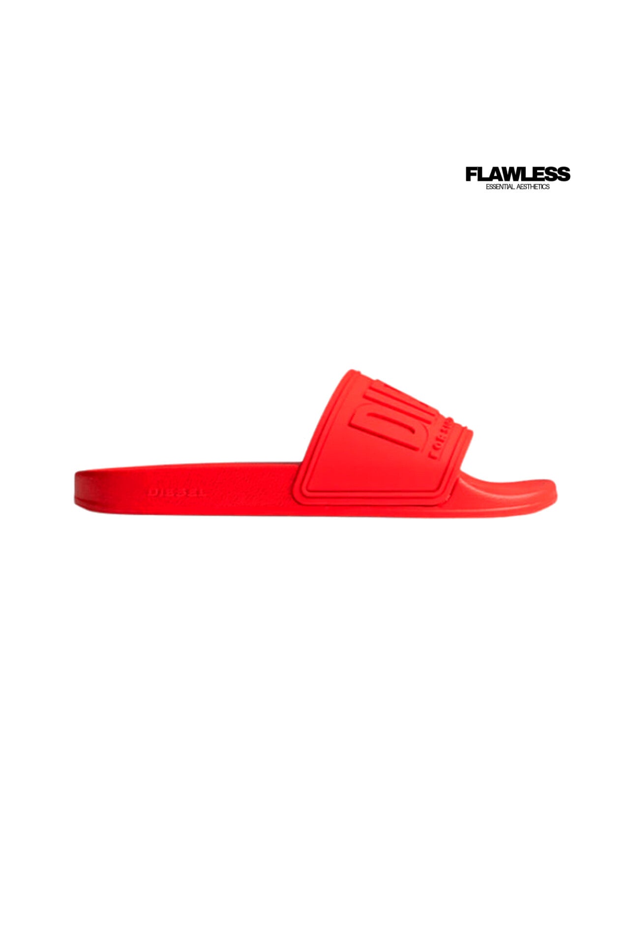 Diesel Sa-Mayemi-Pool slides with 3D Logo "All Red"